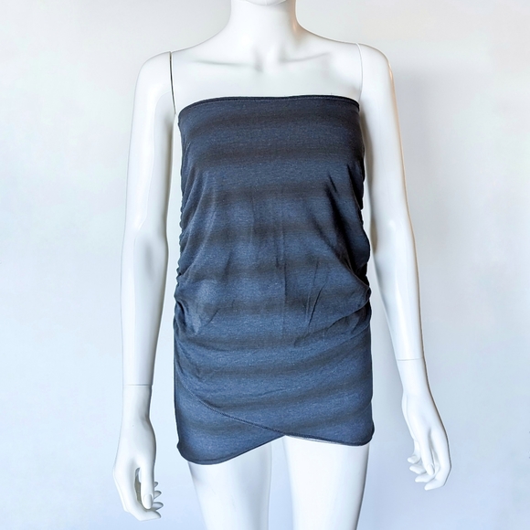 Lululemon Reversible Breezy Skirt - Blue / Black Stripe - Picture 12 of 14